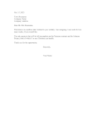 Letter Confirming Verbal Resignation resignation letter
