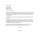 Remote Work Request Letter