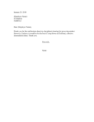 Due To Gross Misconduct
