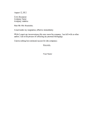 No Notice