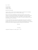 Resigning Due To Company Ending Remote Work Option