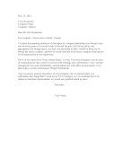 Resigning Due To Lack Of Respect