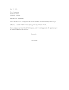 Resigning Due To Mandate