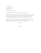 Resigning From Emotionally Draining Volunteer Role