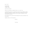 Resigning Refusing Exit Interview resignation letter