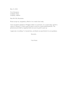 Resigning To Accept Union Position