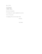 Resigning With A Sardonic Joke