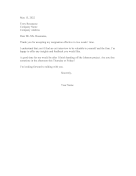 Resigning With Exit Interview