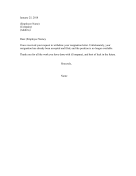 Retracting Letter Refusal