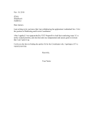 Withdrawing From Consideration