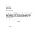due to Unacceptable Circumstances